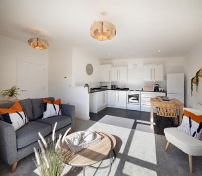 Living room - stock photo