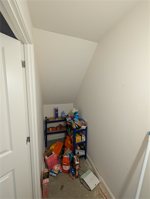 Under stairs cupboard 