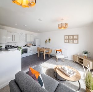 Living room - stock photo